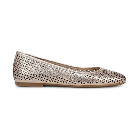 Orinda Perf Square Toe Ballet Flat