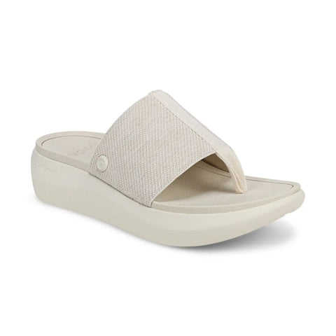 Beach Aqua Platform Toe Post Sandal