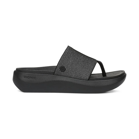 Beach Aqua Platform Toe Post Sandal