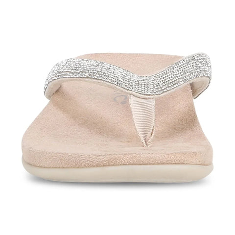 Dillon Shine Toe Post Sandal