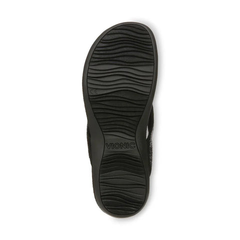 Dillon Shine Toe Post Sandal