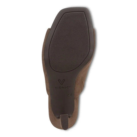 Charlie Heeled Slide Sandal