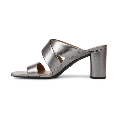 Merlot Heeled Slide Sandal