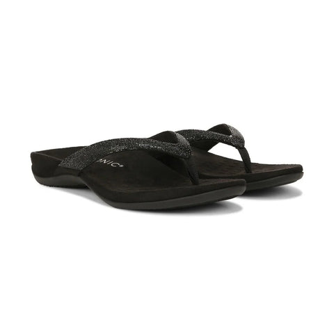 Dillon Shine Toe Post Sandal
