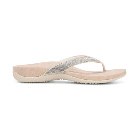 Dillon Shine Toe Post Sandal