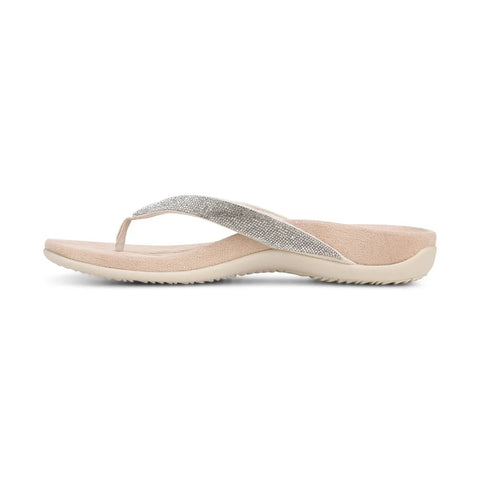 Dillon Shine Toe Post Sandal
