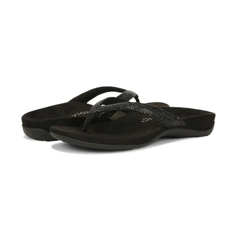 Dillon Shine Toe Post Sandal