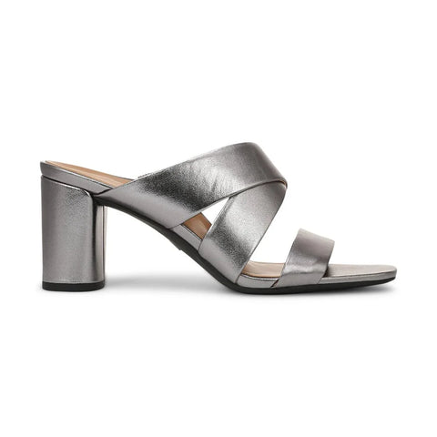 Merlot Heeled Slide Sandal
